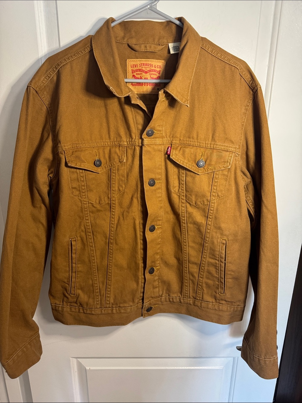 Levi's Men's Tan Canvas Work Jacket